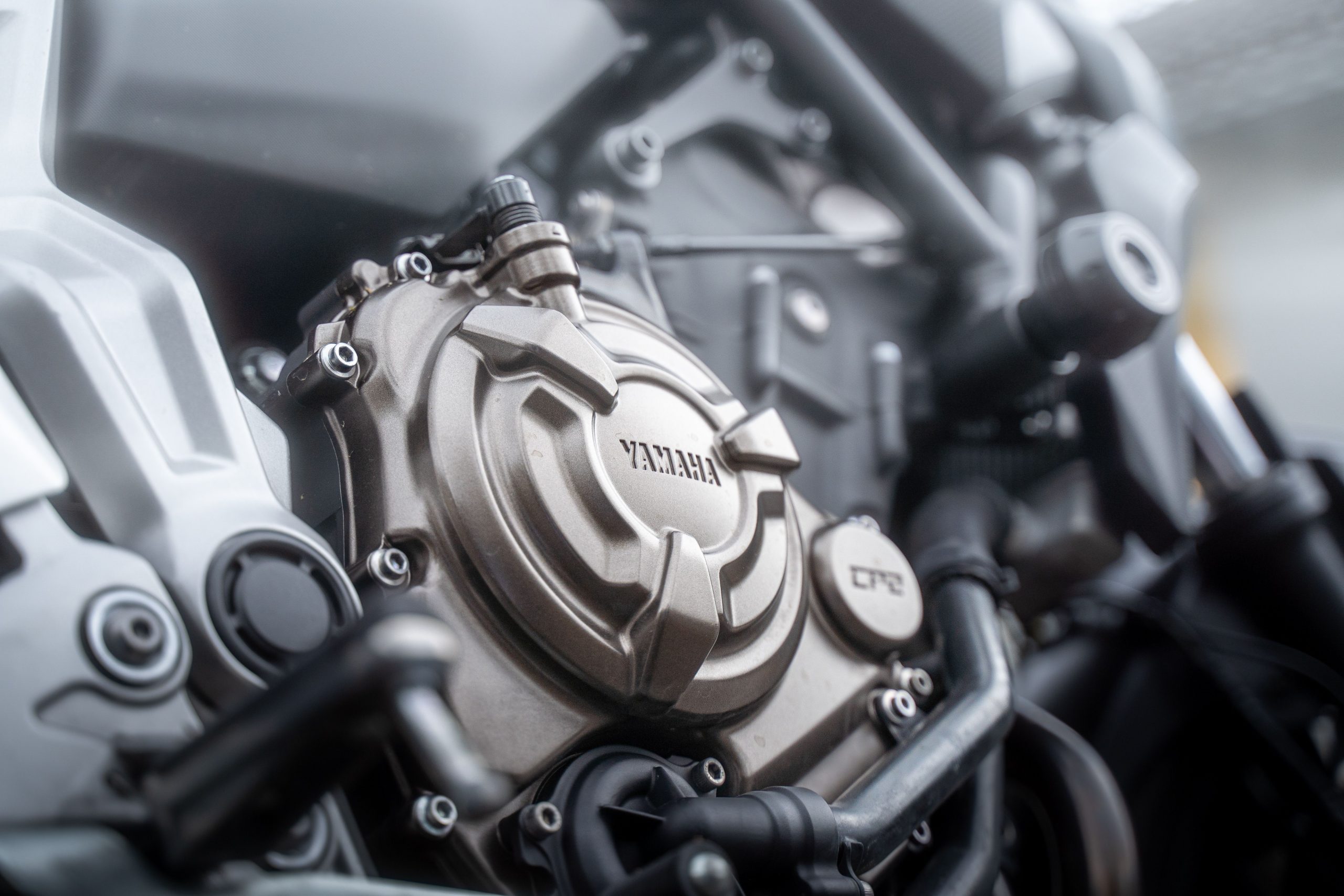 Moteur Yamaha composants mécaniques détail